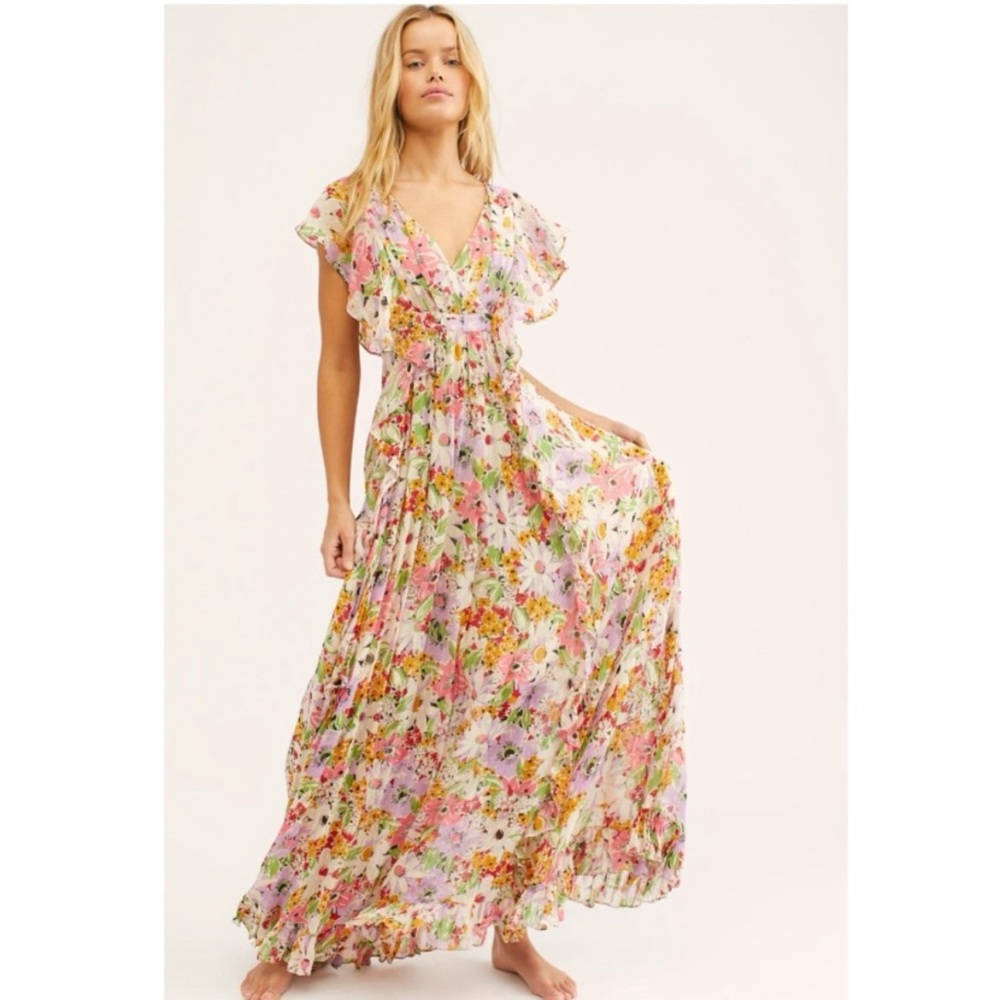 By Timo Delicate Semi Ruffle Dress Size Small